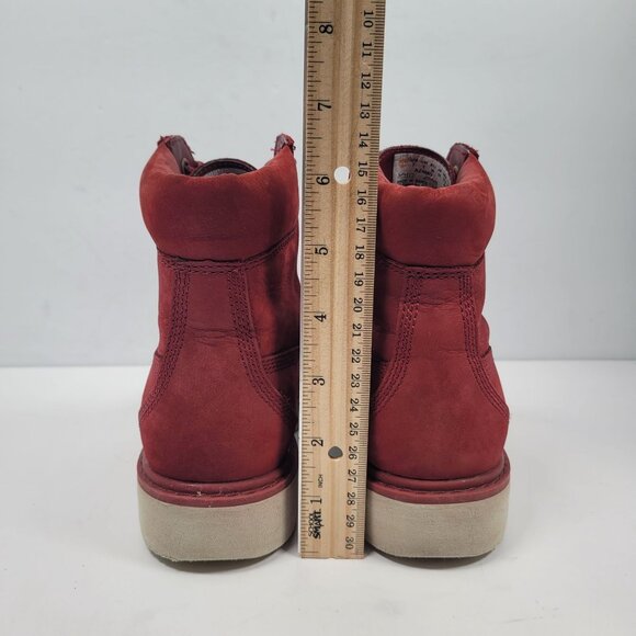 Timberland Kenniston Women's Ruby Red Ankle Boots A3719 US Size 7 - Picture 9 of 10